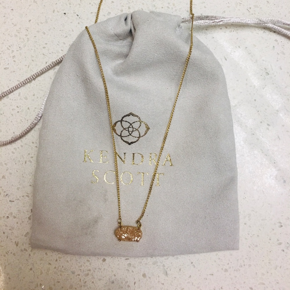 Druzy necklace